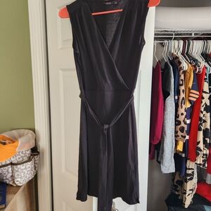 Apt. 9 Black Sleeveless Midi Dress